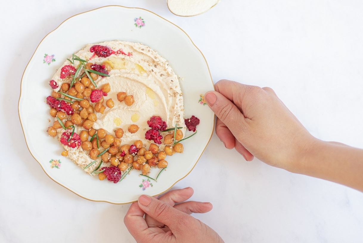 houmous bowl tres sesame