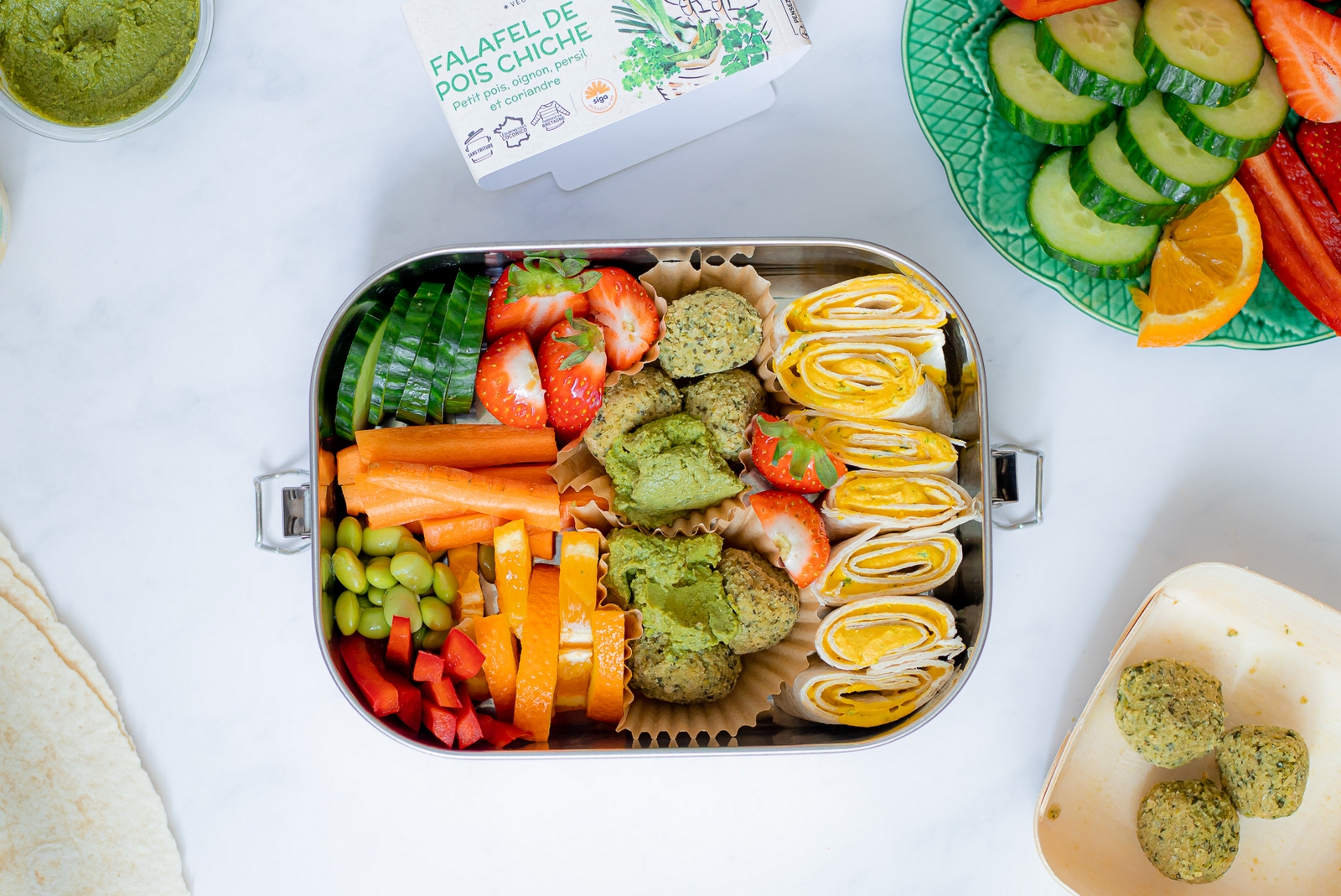 veggie lunch box
